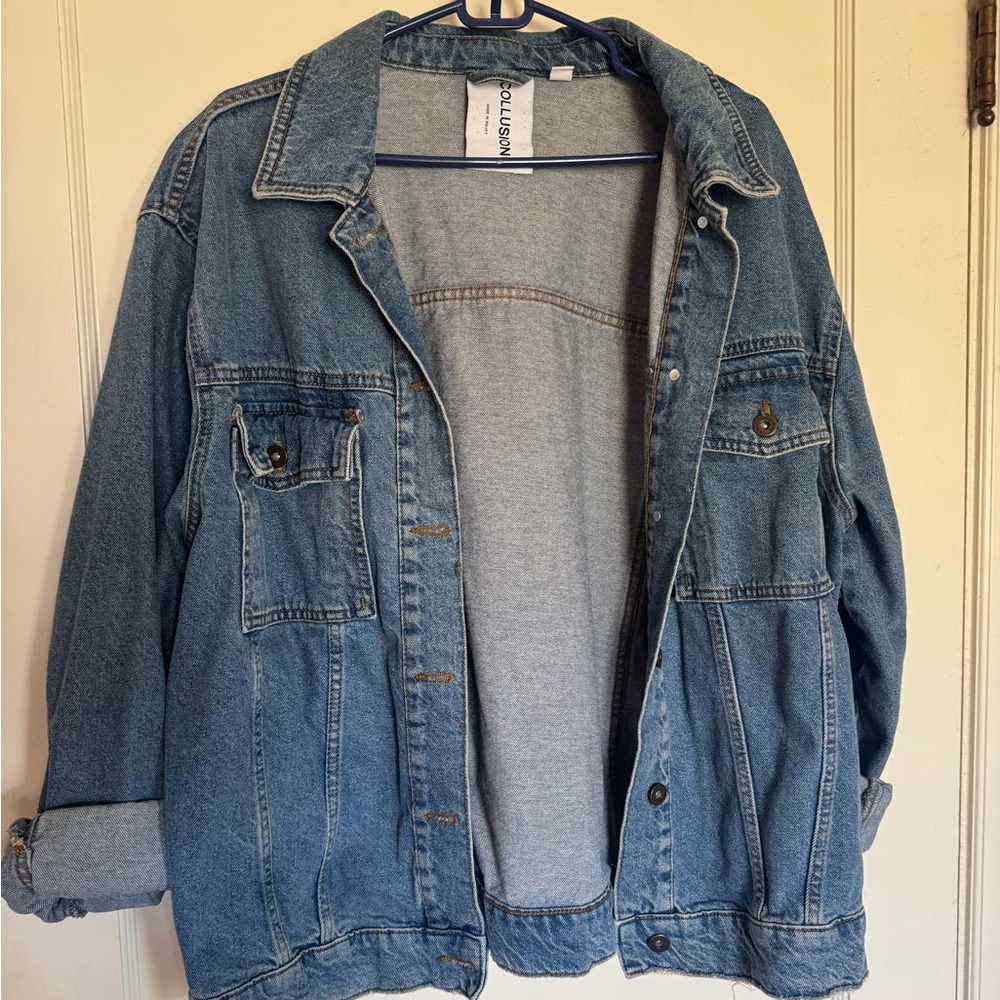 H&M Light Blue Denim Jean Jacket